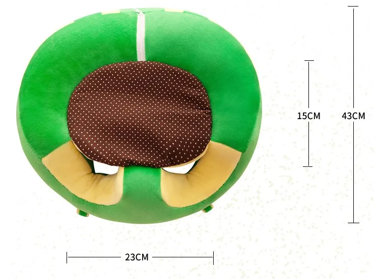 Детская плюшевая игрушка портативный диван для детей учится сидеть в кресле комфортно для 4-6 месяцев ребенка