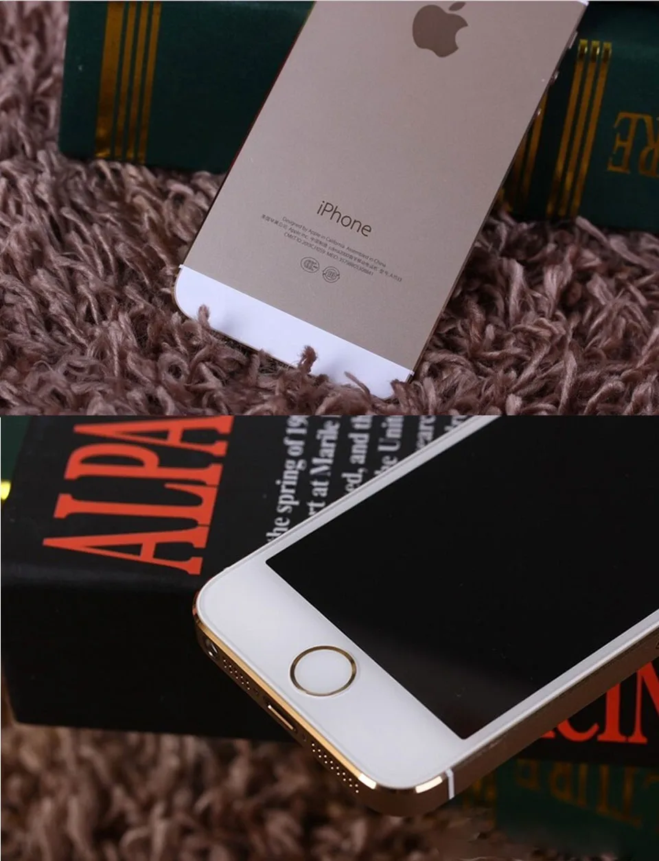 Apple iphone 5s 4G LTE 4.0''display 16GB/32GB/64GB ROM WiFi GPS 8MP IOS Touch ID Fingerprint Used Unlocked smartphone apple at&t cell phones