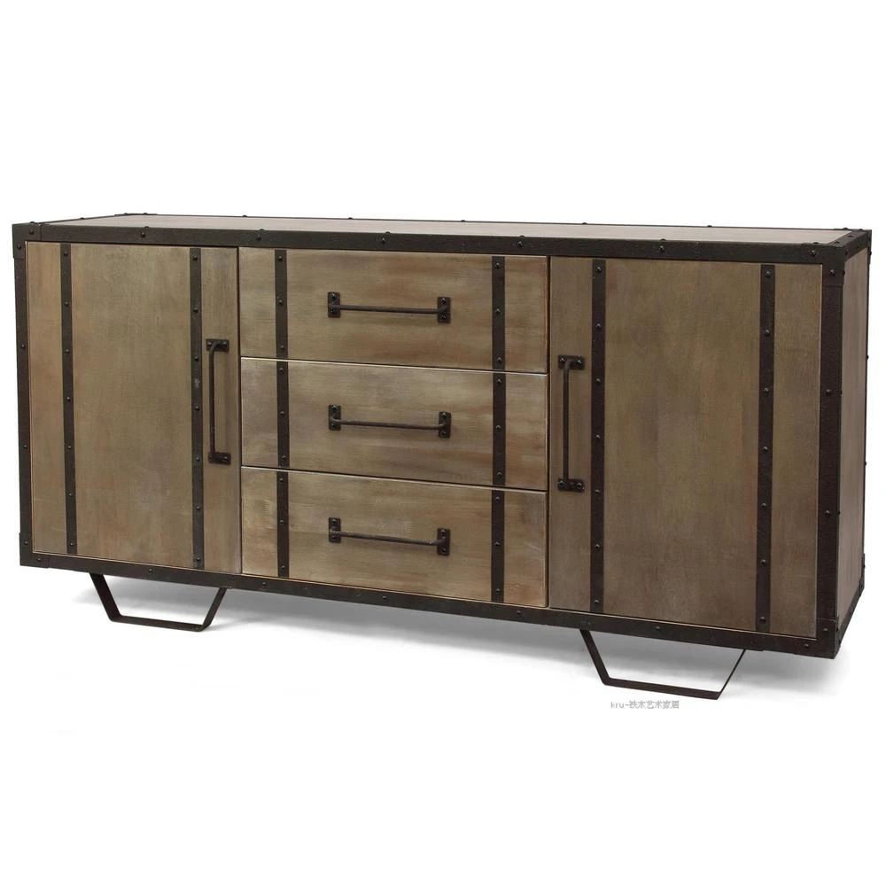 American Retro To Do The Old Antique Sideboard Kitchen Cabinet Storage Cabinet Lockers Lockers Iron Process Locker Cabinet Locker Boxlocker Service Aliexpress