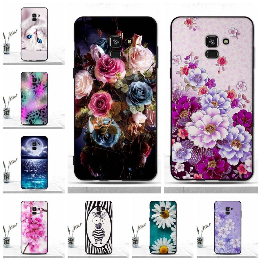 for Samsung Galaxy A8+ 2018 A8 Plus (2018) A730F Case Soft TPU Silicon Luxury Phone A730 | Мобильные телефоны и