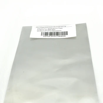 

Molybdenum Plate High Purity 99.99% for Research and Development Laboratory 0.03mm-100mm Use Metal Elementary Substance Mo Sheet