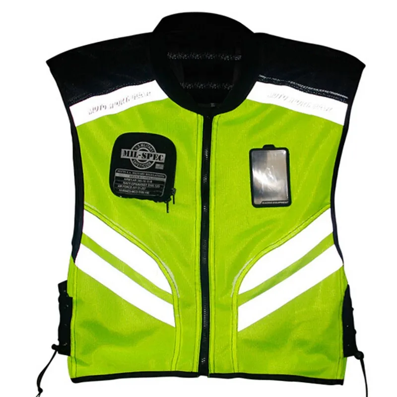 Reflective vests 360 Degrees High Visibility Neon Safety Vest Belt Safety Vest Fit For Running motorcycle Cycling Sports Outdoor