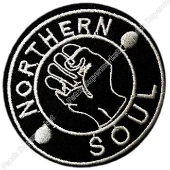

Northern Soul Faith Fist Vespa Lambretta Scooter Ska Music Band Iron On On Patch TRANSFER MOTIF APPLIQUE Rock Punk Badge