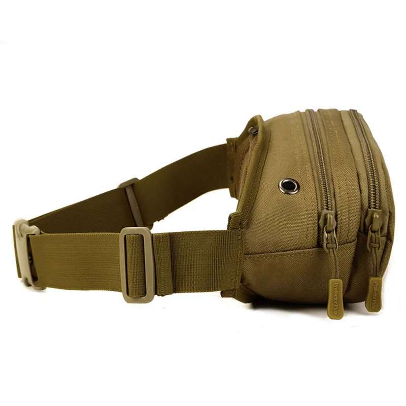 Мужская водонепроницаемая нейлоновая поясная сумка на лямках 1000D бедрах