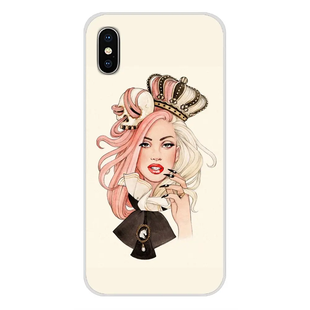 LADY GAGA music для samsung A10 A30 A40 A50 A60 A70 Galaxy S2 Note 2 3 Grand Core Prime аксессуары чехлы для телефонов