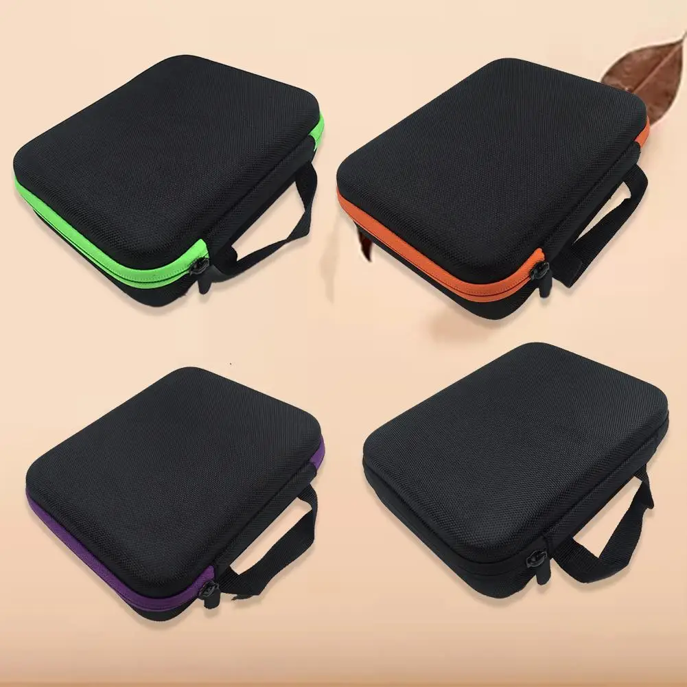 

63 Compartments Essential Coconut Oil Catch Massage Oil Bottle 1-3ML Handbag Perfume Oil Travel Portable Storage Box