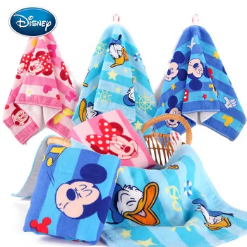 

Disney Baby FaceTowel 25x50cm Cotton Children Towels Soft Cartoon Handkerchief Bath Towel For Newborns
