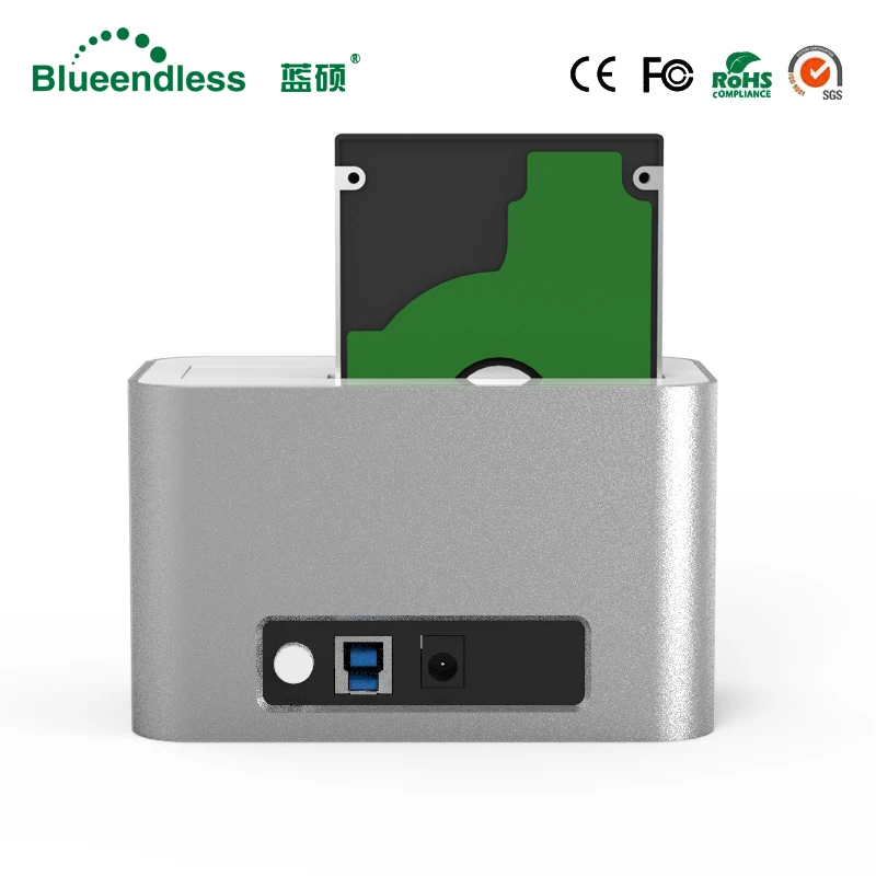 5 Гбит/с 3 ТБ SATA USB3.0 2,5 ''HDD док-станция внешний корпус с CE/FCC/3C/ROHS жесткий диск чехол hdd док-станция
