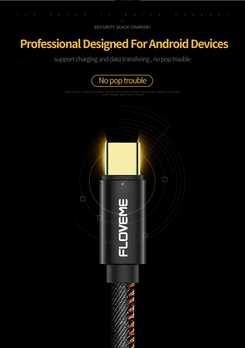 FLOVEME USB C кабель для OnePlus 6 5T 5 3T 3 2 Demin Cowboy usb type C кабель для One Plus 5T 6 3T 2 зарядный Кабо для Honor 9