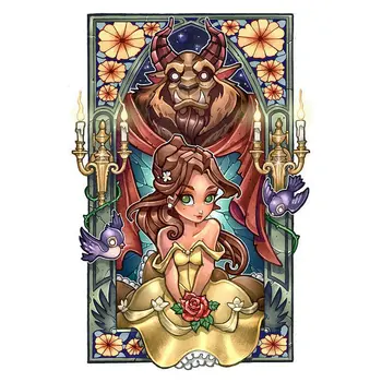 

5D DIY full Diamond Mosaic Cross Stitch Kits Diamond Painting Cartoon Diamond Embroidery picture home Decorative Stickers