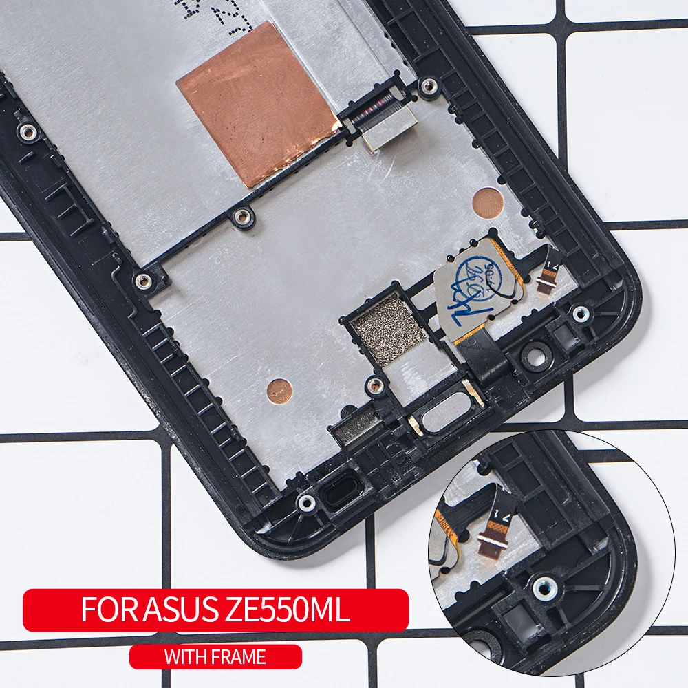 Оригинальный ЖК дисплей 5 0 дюйма для Asus Zenfone 2 ZE500CL Z00D сменный цифровой