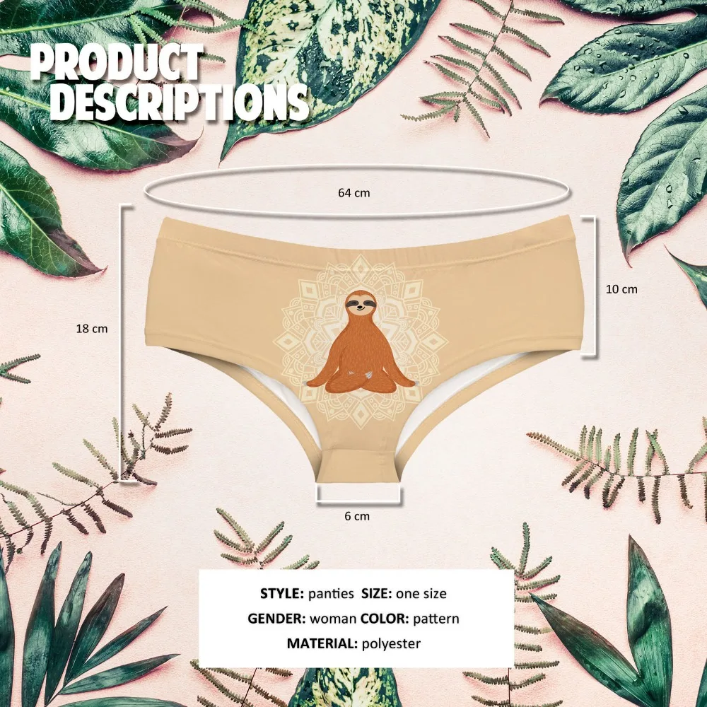 55102 SLOTH MANDALA BEIGE (00)