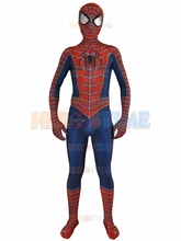 2016 Newest Raimi Spider-man Costume 3D Printed Fullbody Lycra Halloween Cosplay Spiderman Costume The Most Popular Zentai Suit