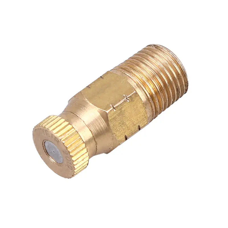 Gold 1/8" Mist Sprinkler Head Spray Misting Nozzle Garden Farm Irrigation System