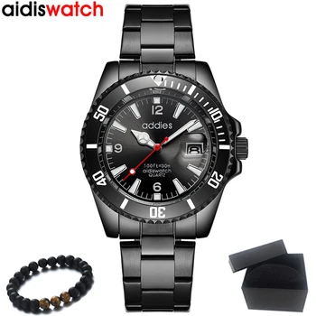 

AIDIS Top Brand Luxury Business Quartz Watch Men Watches Waterproof Sport Army Military Wrist Watch Mens Clock Relogio Masculino