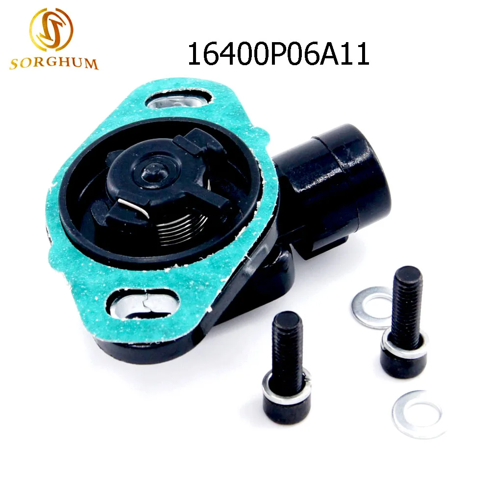 New 16400P06A11 TPS Front Throttle Position Sensor 911753 for Honda
