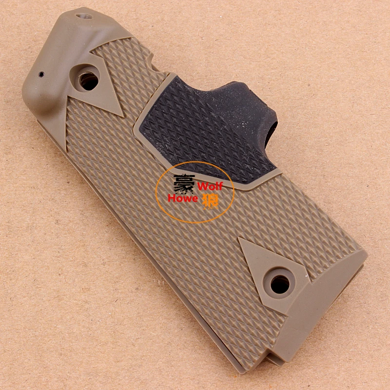 khaki Sight Lasers Hunting Pressure Activation Lasergrips for 1911 Compact Airsoft Pistol Grip