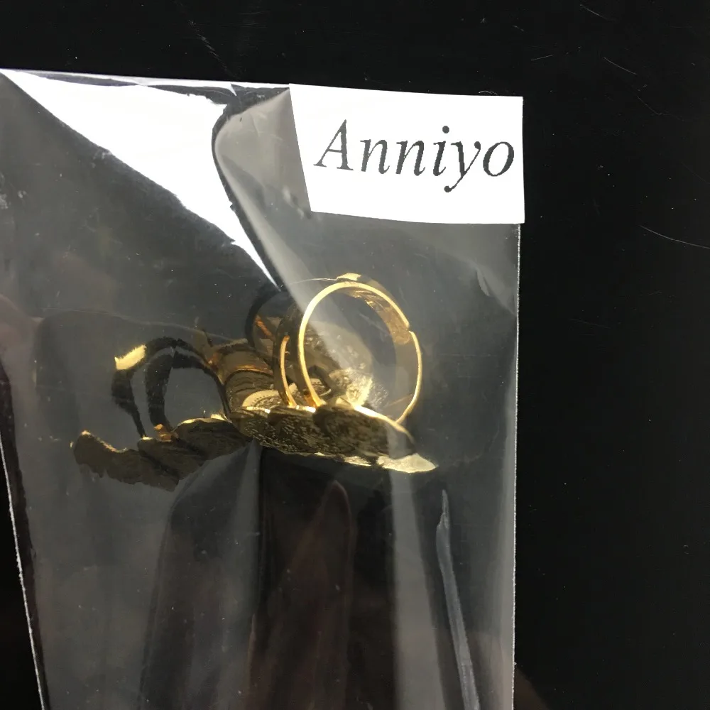 Anniyo Arab Ancient Coin Ring Free Size Women Girl Middle Eastern Jewelry Money Muslim Islam,Wholesale Coins Ring Africa #045406