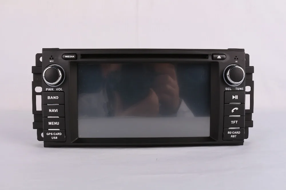Clearance AHHDMCL Car Multimedia Player Stereo Radio Audio DVD Android 9.0 Navigation 2G RAM For Jeep Commander Wrangler 2007 2008 ~Up 0