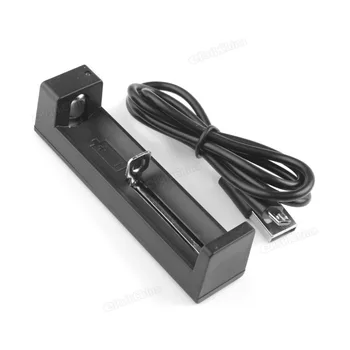 

USB Port Lithium Battery Charger for 10440 14500 16340 18650 26650 3.7V Rechargeable Li-ion Battery