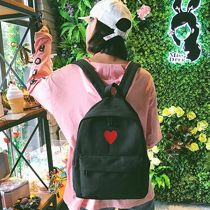 

2pcs Fashion Women Canvas 1211A School Bag Girls Backpack