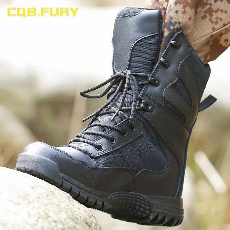 Option De Size38 46 Nouveau Armée CqbFureur Design Mens Bottes En Micro up Ventilation Dentelle Cheville Deux Automne Militaire Fiber Couleurs u135lFKTcJ