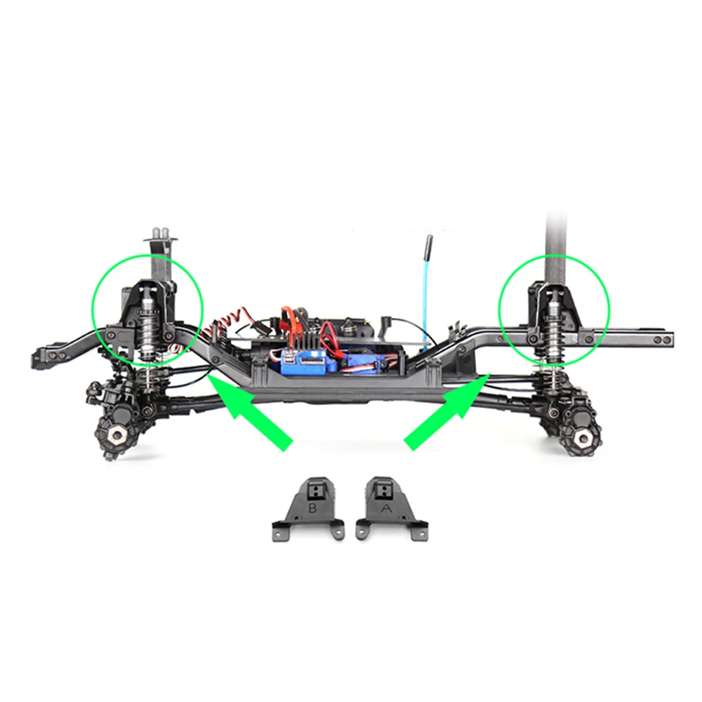 

GRC TRX4 G2 Front/Rear Shock Towers W/ Adjustable Mount for TRX-4 #GAX0149F/#GAX0149R 324mm Wheelbase Parts Accessories