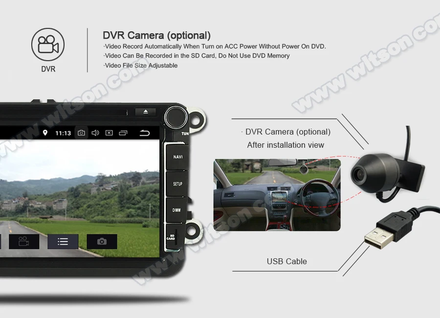 Excellent WITSON Android 8.0 Octa- core (Eight-core) 4G RAM CAR DVD PLAYER GPS For PEUGEOT 206 dvd car audio car dvd gps with bluetooth 16