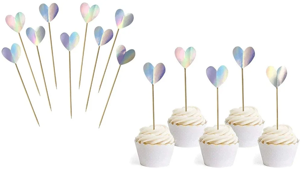 Металлические наклейки с сердцем на День святого Валентина 2 дюйма 500 клейких