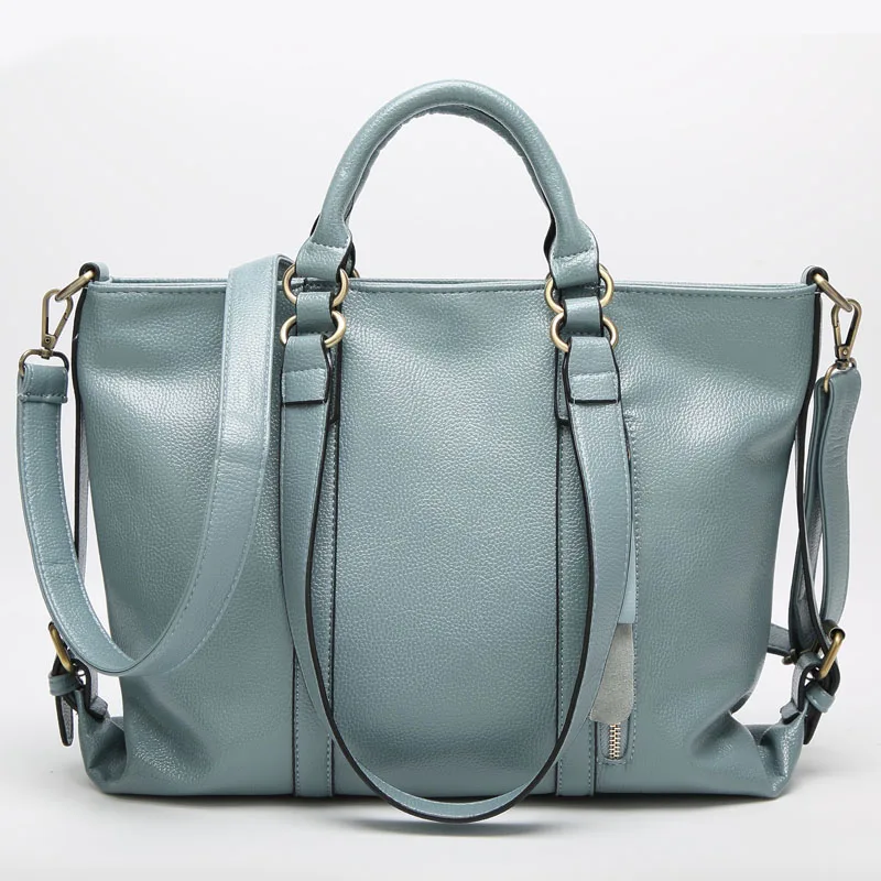 

Europe and the United States high quality PU leather cross-section handbag simple leisure large-capacity locomotive bales