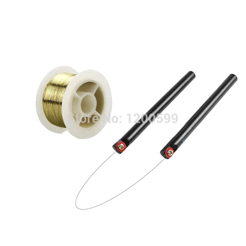 

0.08mm 50M Golden Molybdenum Wire Cutting line with handle For Iphone 4/4s/5/Samsung S4/S3 Glass LCD Screen Separator