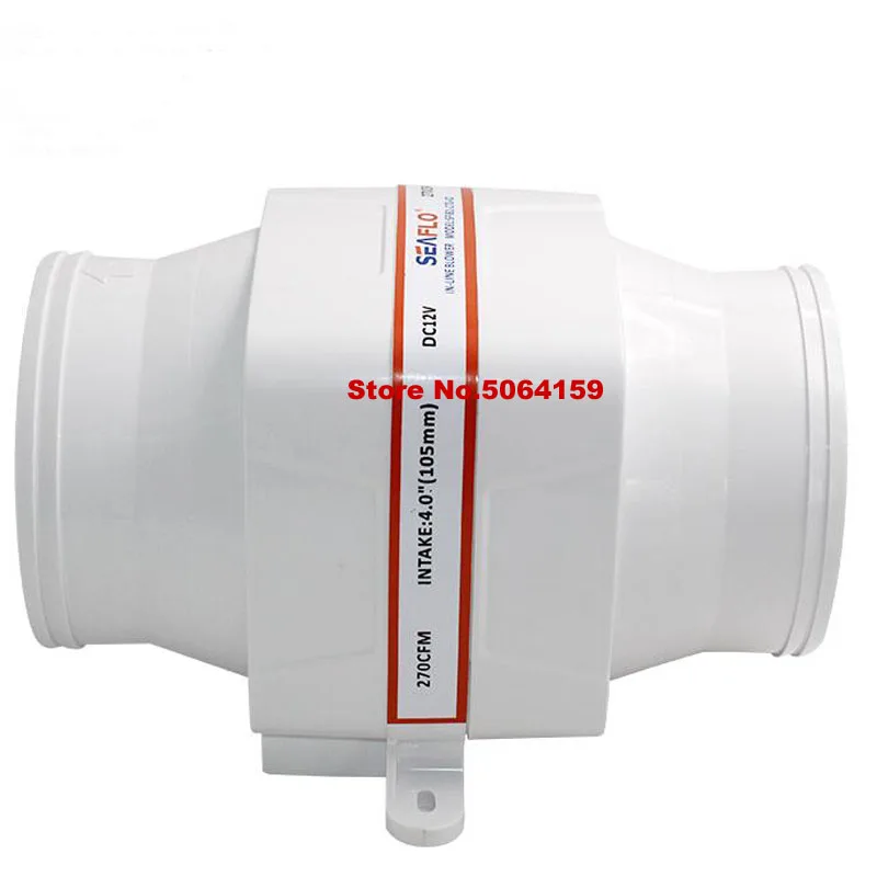

New 12V 24V Direct Current Electric Fan Quiet High-Speed Powerful Ventilation Exhaust Fan Exhaust Fan 270CFM