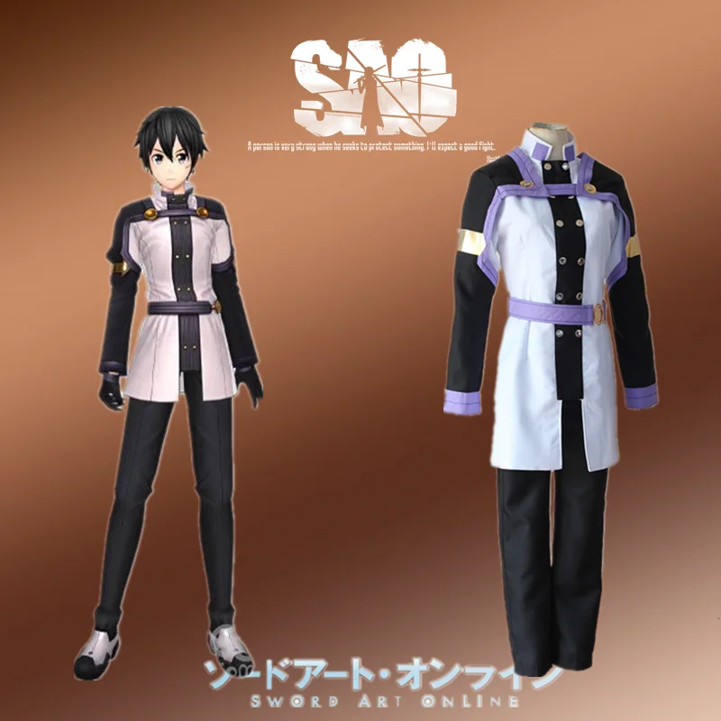 

Kirigaya Kazuto cosplay costumes Japanese anime Sword Art Online The Movie Ordinal Scale clothing Halloween