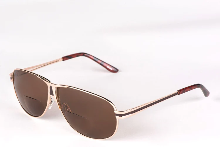 Pilot Sun Reader бифокальные очки для чтения солнцезащитные очки es для мужчин и женщин унисекс диоптрия для чтения Oculos Gafas De Lectura+ 1,0~ 3,5 - Цвет оправы: AB201704 Brown