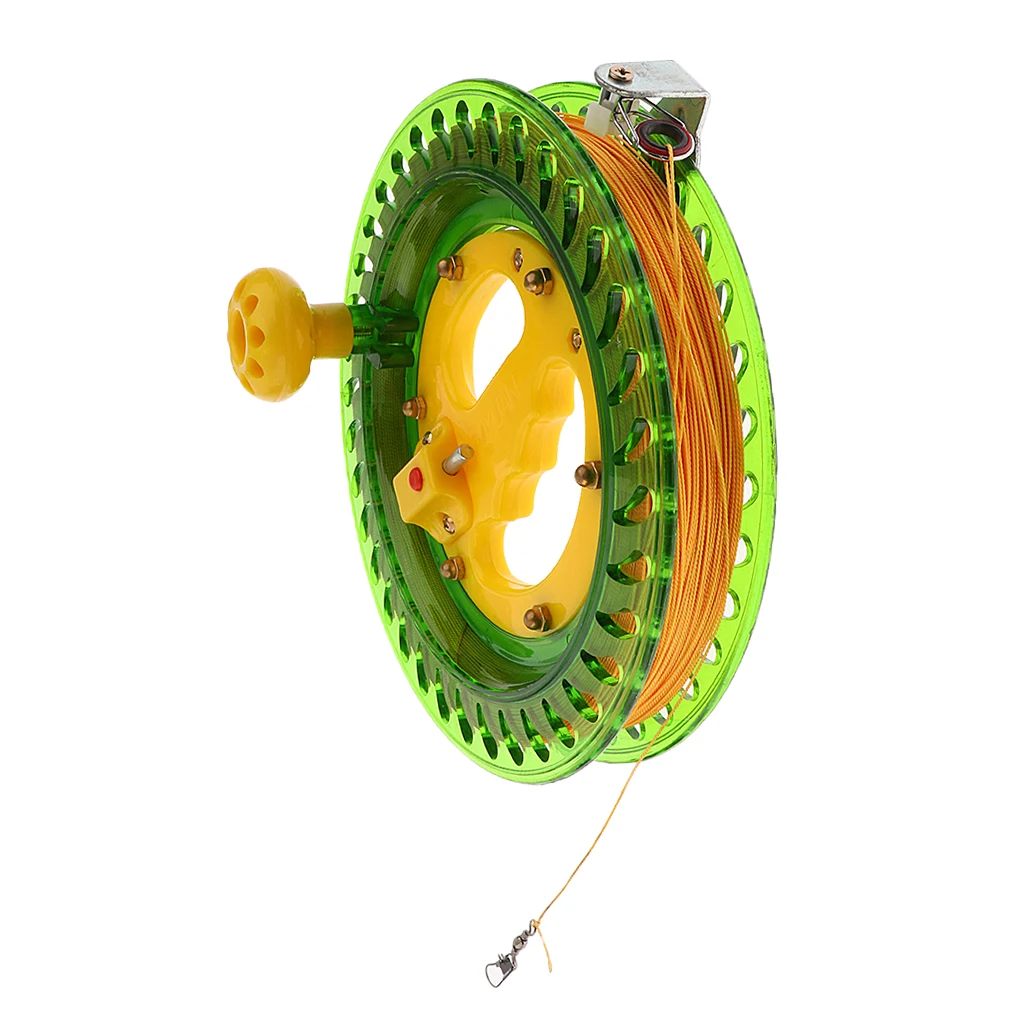 Multi function Fishing Reel with 450m String Kite Reel Winder with Lock
