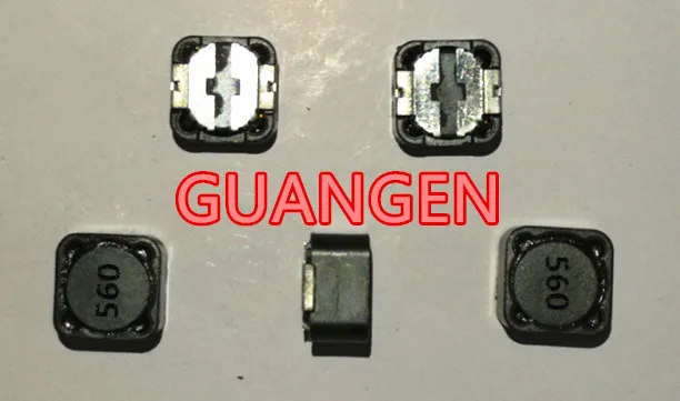 

100PCS Shielding inductive CDRH127 CD127 56UH 560 2.35A 12*12*7MM SMD Power inductor Winding inductance High quality