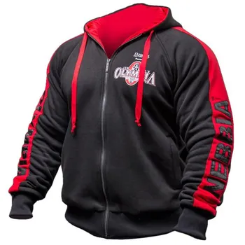 

Mens Cotton Hoodie Sweatshirts Male Autumn Winter Warm Fashion Casual Zipper Hooded Jacket Man Jogger Workout Sportswear Tops