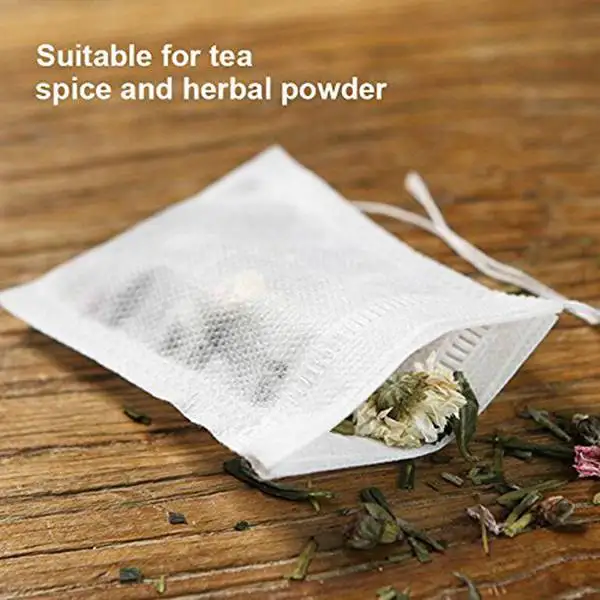 AFBC 300 шт. мешки для фильтрования чая, одноразовые пустые чайные пакетики, свободные сеточка для заваривания листового чая, безопасность и