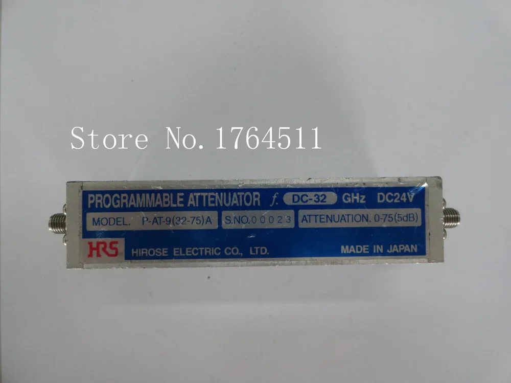 

[BELLA] The programmable step attenuator of HRS P-AT-9 (32-75) A 0-75dB DC-32GHz 24V
