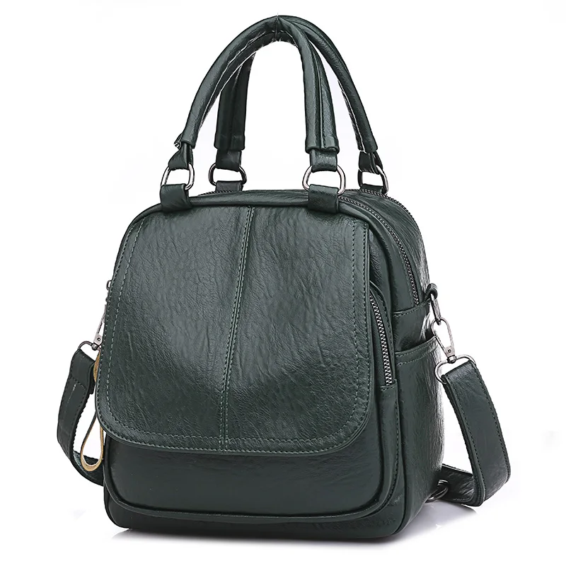 Mujeres multifunción Mochila de hombro de cuero bolso mujer cremallera bolsa de la escuela chica de alta calidad Mini Casual Mochila viaje Mochila Mujeres multifunción Mochila de hombro de cuero bolso mujer cremallera bolsa de la escuela chica de alta calidad Mini Casual Mochila viaje Mochila