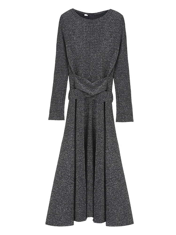 Pregnant women long-sleeved dress Hot gold retro velvet dress tide mom slim autumn and winter skirt 