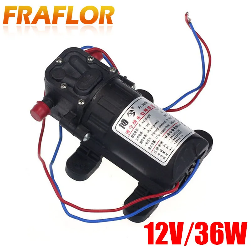 12V DC Электрический мини мембранный насос самовсасывающий бустер для садового