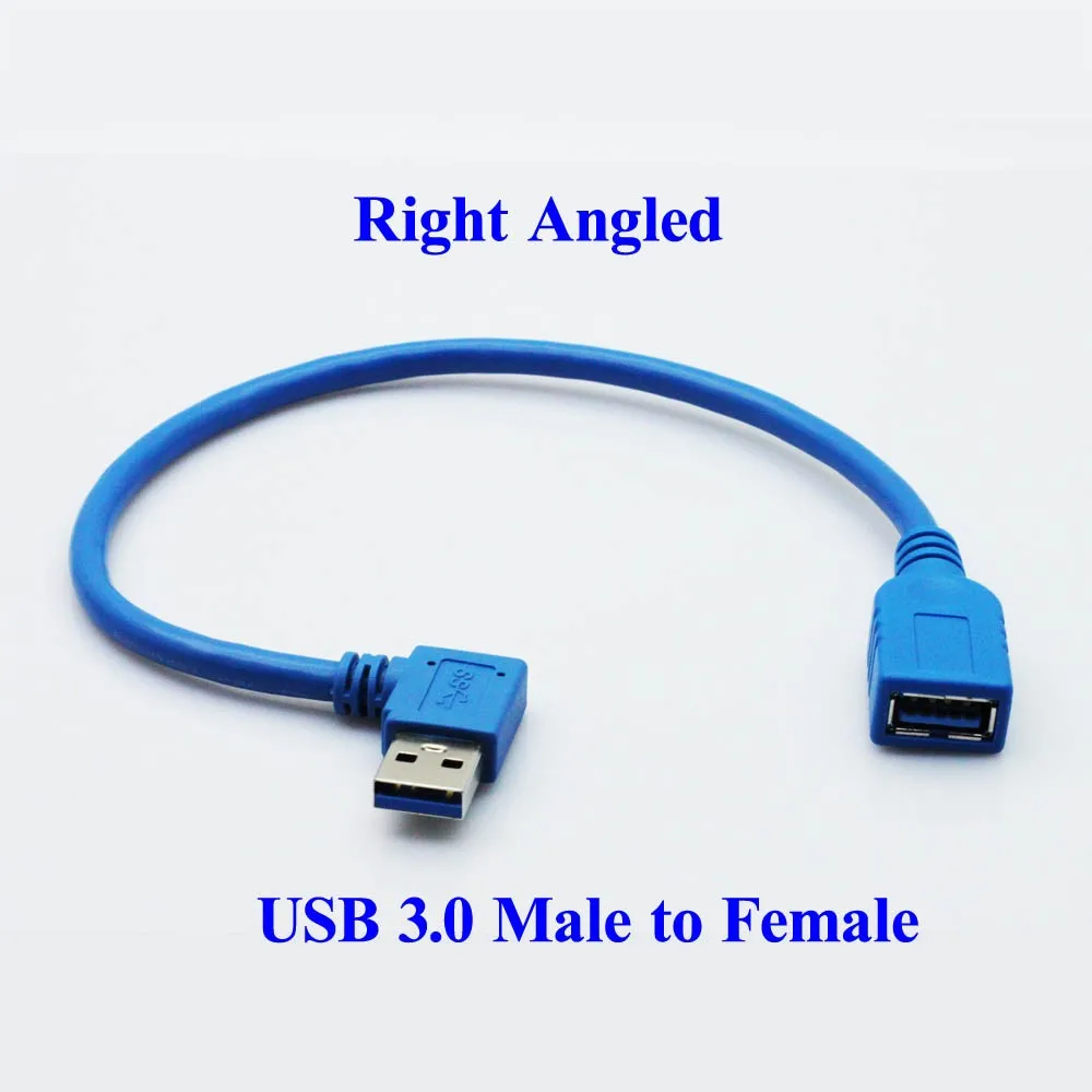 2016 продвижение ортогональных 90 град. мини Usb 3.0 А мужчин и женщин удлинитель