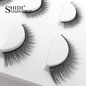 

3 pairs Natural False Eyelashes eyelash Extension full strip lash makeup tool Maquillage cilia cilios Eye lashes Faux Cilios