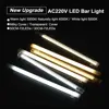 LED Tube AC220V 8W High Brightness 2835 30cm 50cm 72LEDs Energy Saving LED Fluorescent Tubes 5pcs/lot. ► Photo 2/6