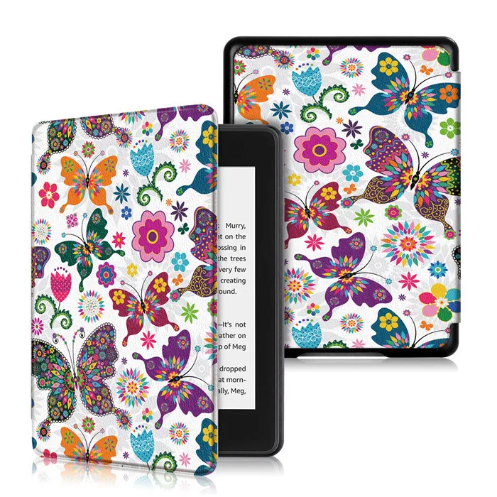 50 шт. PU кожаный чехол для Amazon Kindle Paperwhite " дюймов чтения электронных книг+ экран плёнки