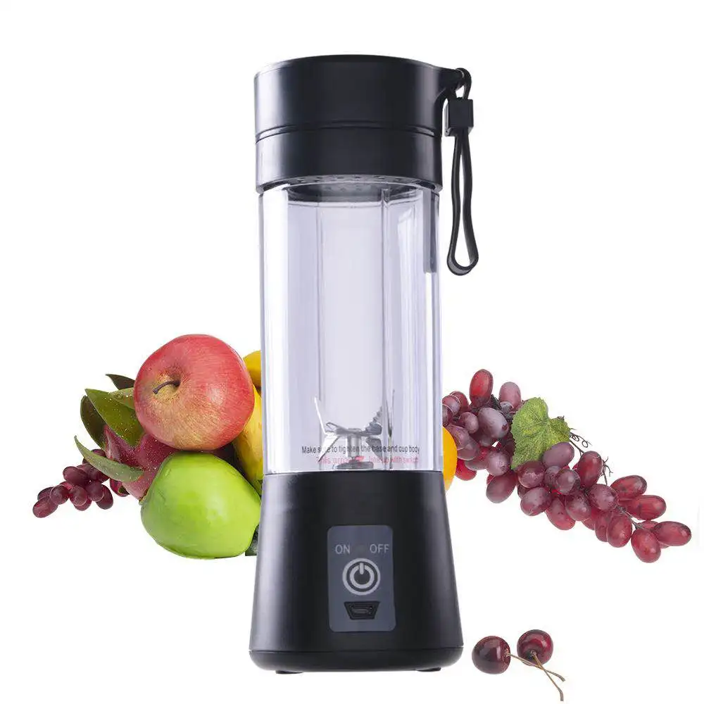 

Portable Juice Blender USB Juicer Cup Multi-function Fruit Mixer Six Blade Mixing Machine Smoothies Baby Food dropshipping 380ML