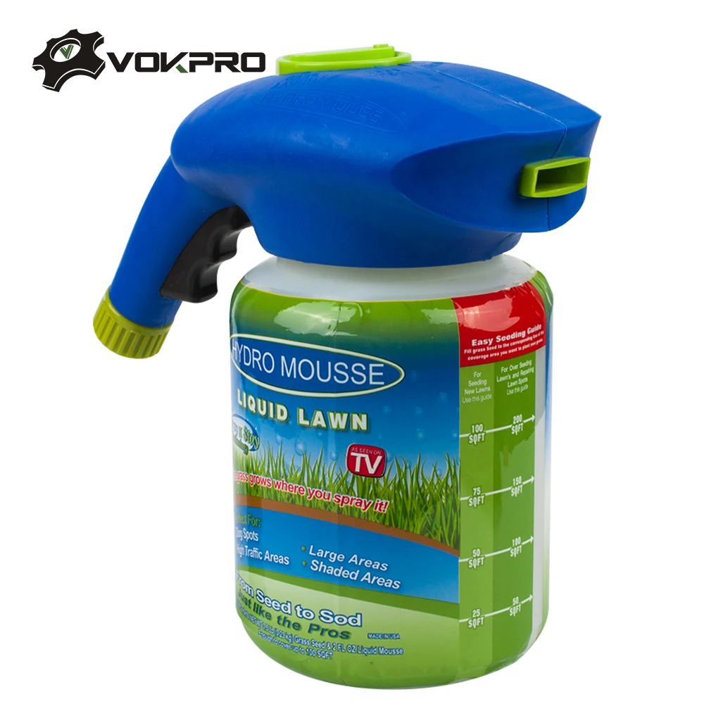Home Garden Liquid Lawn Spray Gun Hydro Mousse Household Hydro Seeding