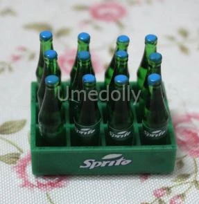 style 4 1 дюжина 12 бутылок 1/12 Масштаб Кукольный домик Миниатюрный Fanta газировка Кола молочный напиток ролевые игры Кукла еда игрушка для Blyth куклы-Барби - Цвет: style 4