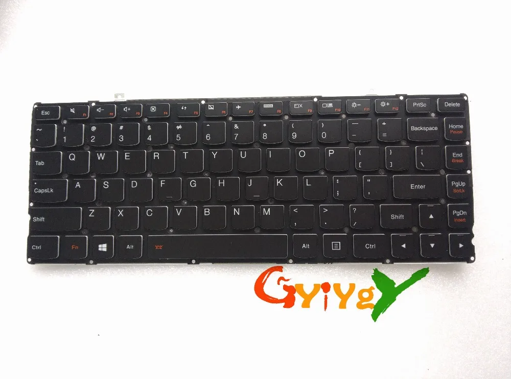 Клавиатура с подсветкой для lenovo Yoga 2 Pro 13 series Blaack US Layout, Совместимый номер детали 25212817 25212818 25212848 25212849